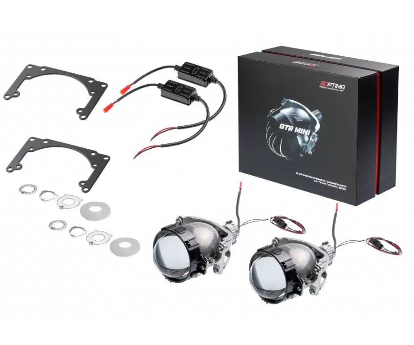 OPTIMA | LENS-2.8- BiLED-GTR | GTR mini 2.8"Светодиодная линза ПАРА | 3