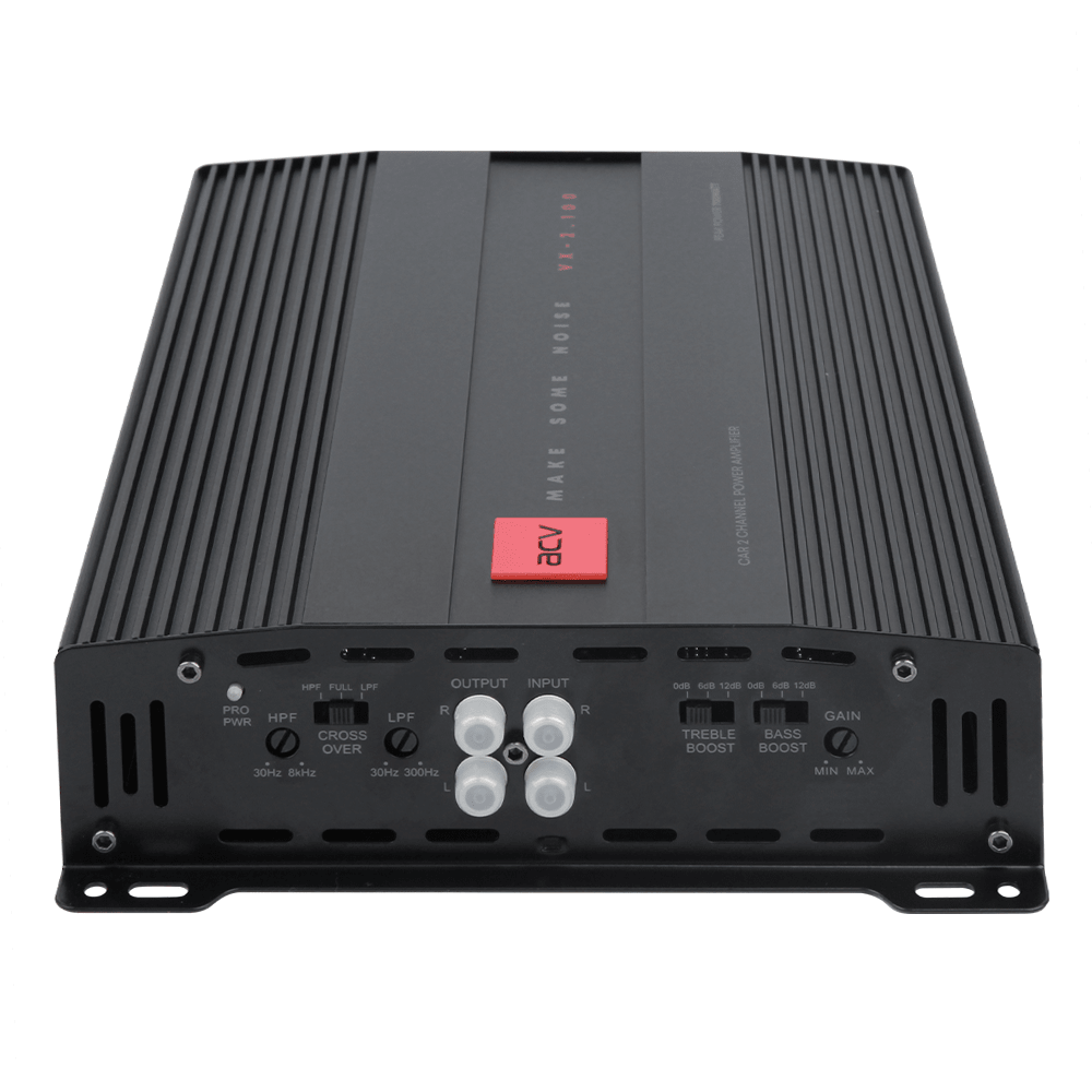 ACV | VX-2.100 | 2x100вт /Bass Boost пульт, Low-pass | превью 3