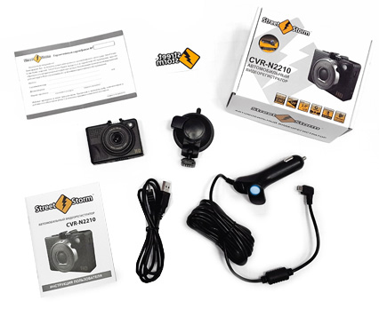 Street Storm | CVR-N2210 | 2",  G-сенсор Быстросъёмное крепление | 1