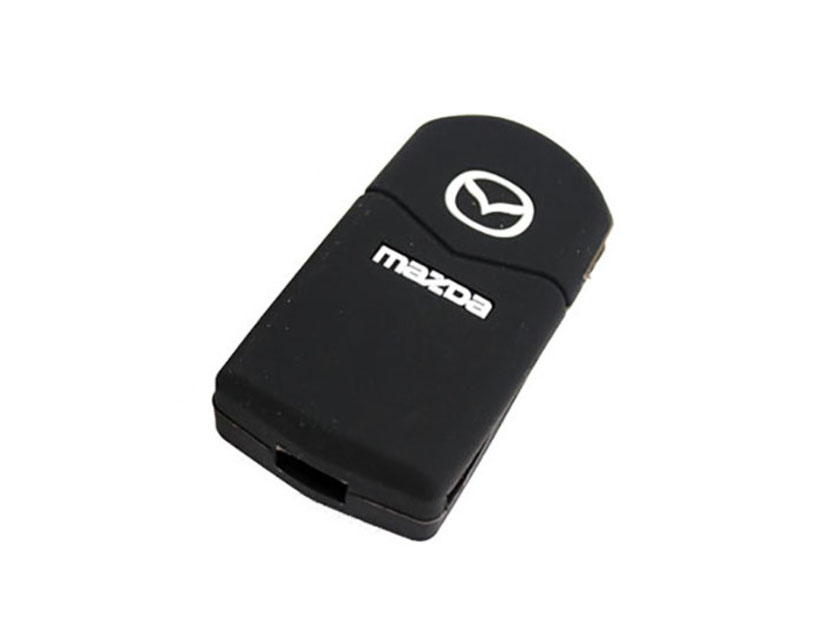 Чехол Силикон | MAZDA -02   | Силиконовый чехол для выкидного ключа  | превью 2