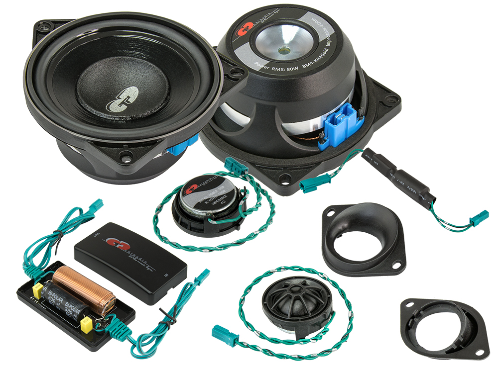 CDT | BM4-Kit 4 GOLD | комплект 4" СЧ + ВЧ BMW (Stereo и Standard) 1, 5, 6, X1, X3, X5 | 1