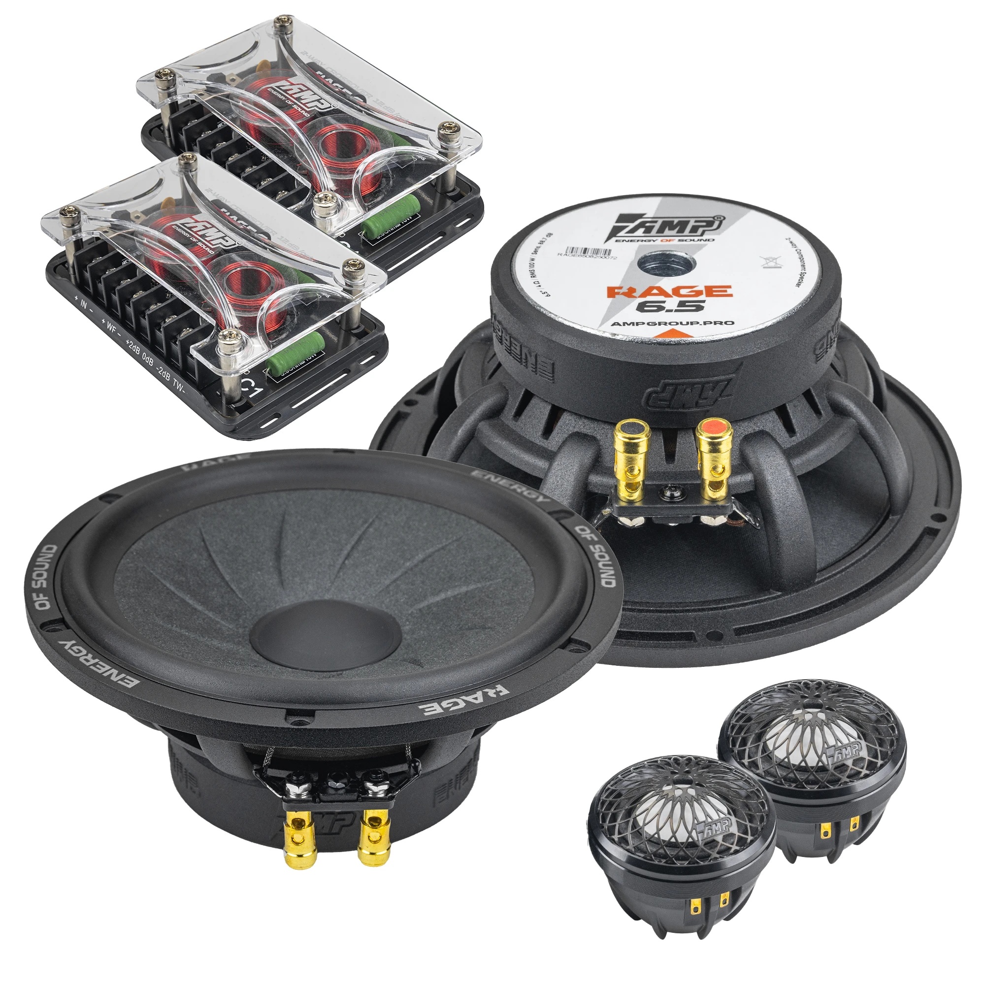 AMP | RAGE 6.5 | 6.5" Компонентная 100Вт | превью 1