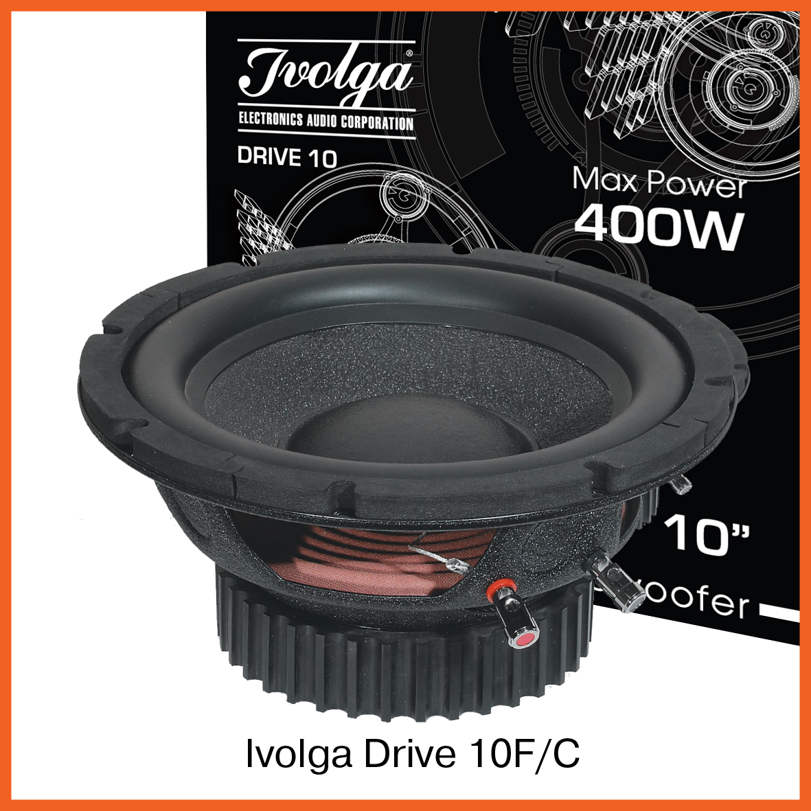 Ivolga Drive-10F 4 Ом, 400 W-MAX Free air