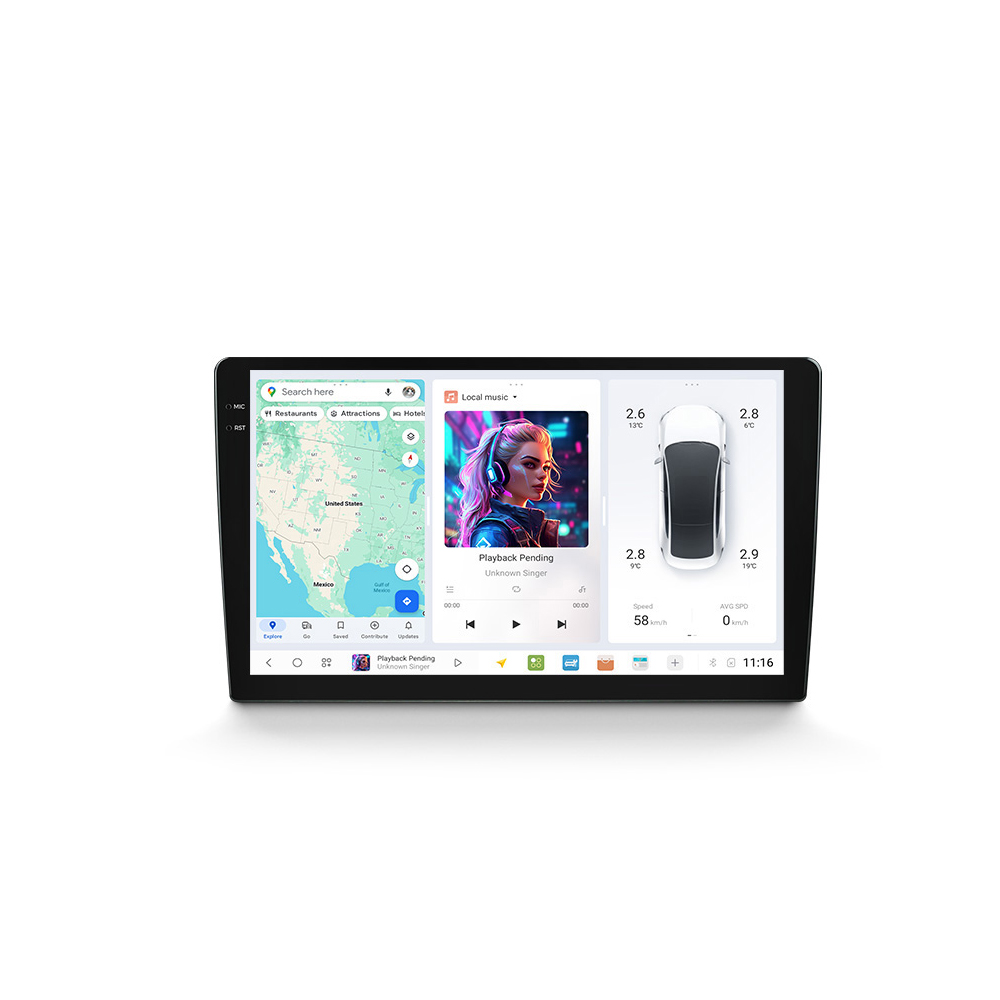 DUDU | Dudu4 Button 10" 4-64 | Android 12, 4G. дисплей 10 " Wi-Fi, USB, BT,| превью 1