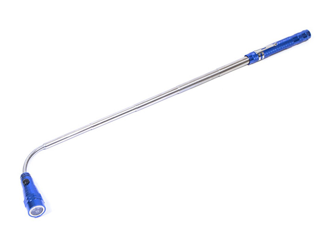 DolleX | FTS-03 | Фонарь ручной на 4хLR44, 3 диода, телескопический 170 - 550 мм, 2 магнита| превью 2