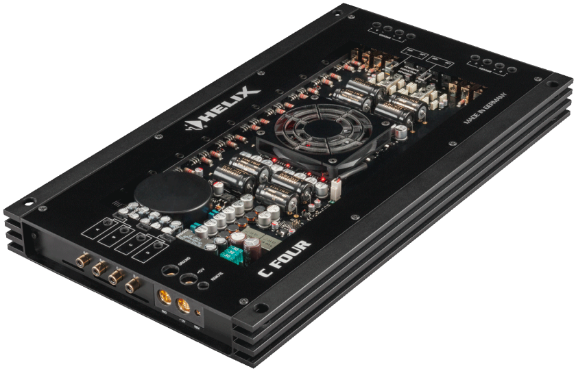 Helix | C FOUR | Усилитель 4-х канальный, 4х150/4x220Вт, 4/2Ом со встроенным активным кроссовером | превью 1