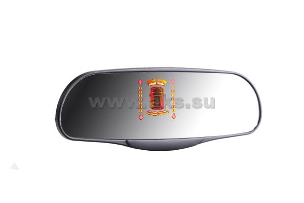 Interpower | IP 451 Silver | 4 датчика  Диспл в зеркале  Диаметр датчика - 21мм | 4