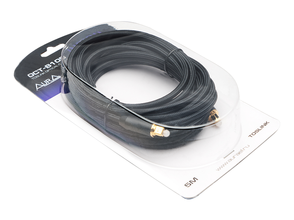 AurA | OCT-B105 | оптический кабель (TOSLINK), 5 метров | превью 3