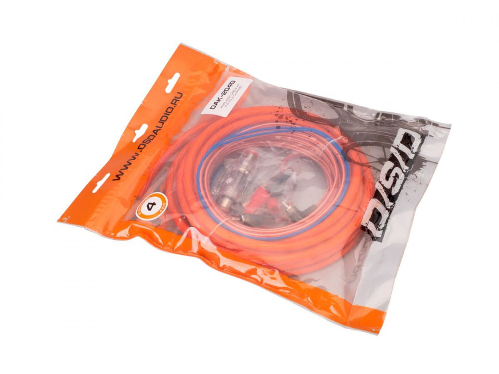 D/S/D | DAK-204G | 2 канала, 4Ga (20мм²), колба AGU 80A, RCA, клеммы | превью 2