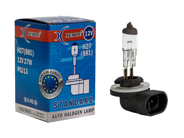 XENITE | H27 881 STANDART| 12V 27W | упаковка 1шт. превью 1