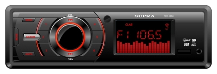 Supra | SFD-100U | 4х40Вт, USB, SD/MMC, 1RCA, AUX  | 1