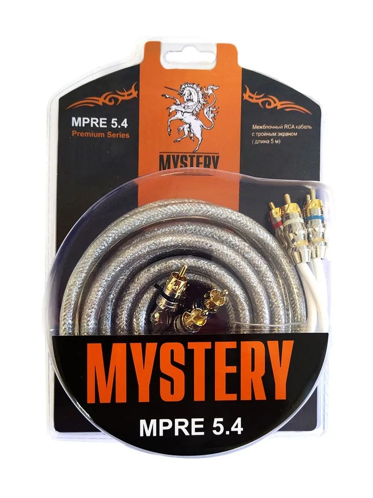 Mystery | MPRE 5.4 | 4 RCA кабель 5м тройной экран | 2