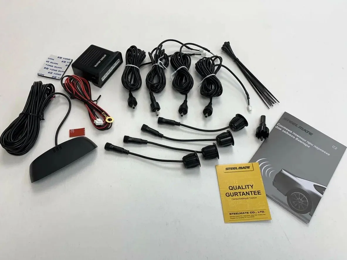 STEEL MATE | C2 | датчик парковки 4 датчика | 4