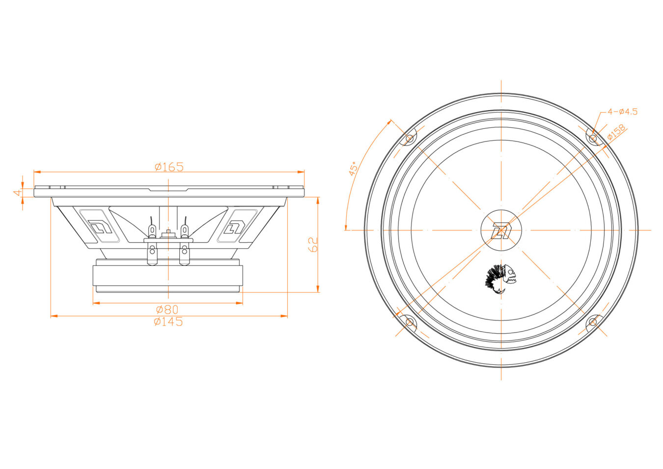DL Audio | Piranha 165 V2 | | 4