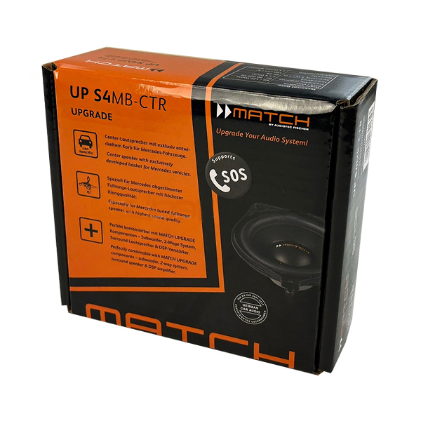 MATCH | UP S4MB-CTR | динамик широкополосный для Mercedes , 60/120Watts, 4Om | 3
