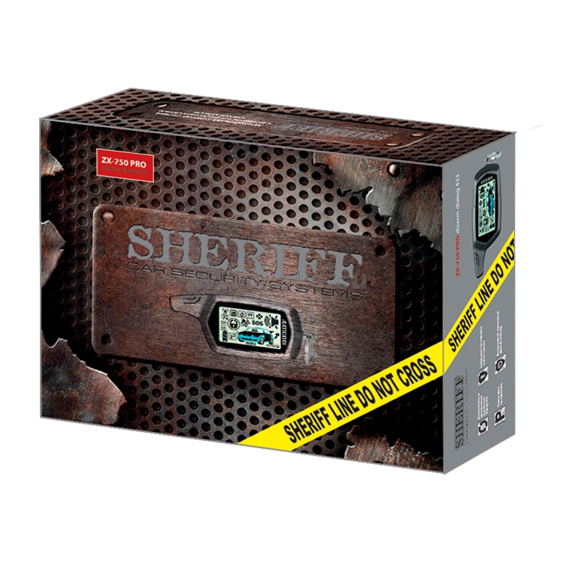 Sheriff | ZX-750 PRO | DIALOG без сирены ЖК брел. дин.код CFM раб.с картой  2000м| превью 1