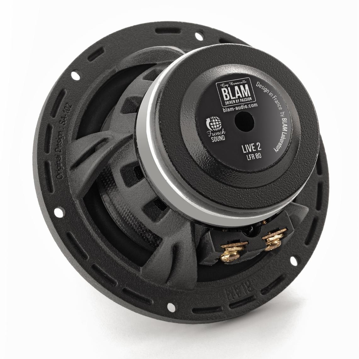 BLAM | LFR8Q | широкополосные динамики 3"(80мм), 25/100Вт,150Гц-37кГц, 3Ом, 91дБ | 3
