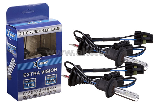 XENITE | EXTRA VISION+30%  H7 5000K | Комплект 2шт  H7 5000K , яркость+30% | 4