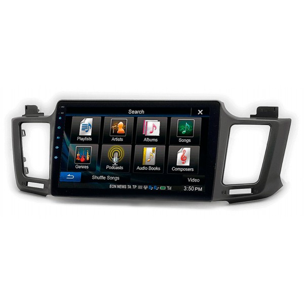 CARAV | 22-343 | Рамка  магнитолы 10,1" Toyota RAV-4 2013-19 | 4