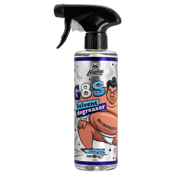 LERATON | G8S | Обезжириватель-антисиликон на сольвентной основе LERATON G8S 473мл| 1