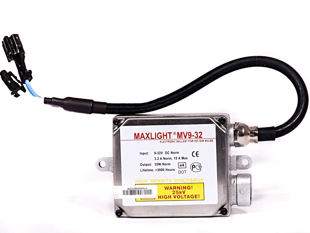 Блок розжига | MaxLight 9-32V SLIM | высоковольтный блок розжига ксеноновой лампы | 1