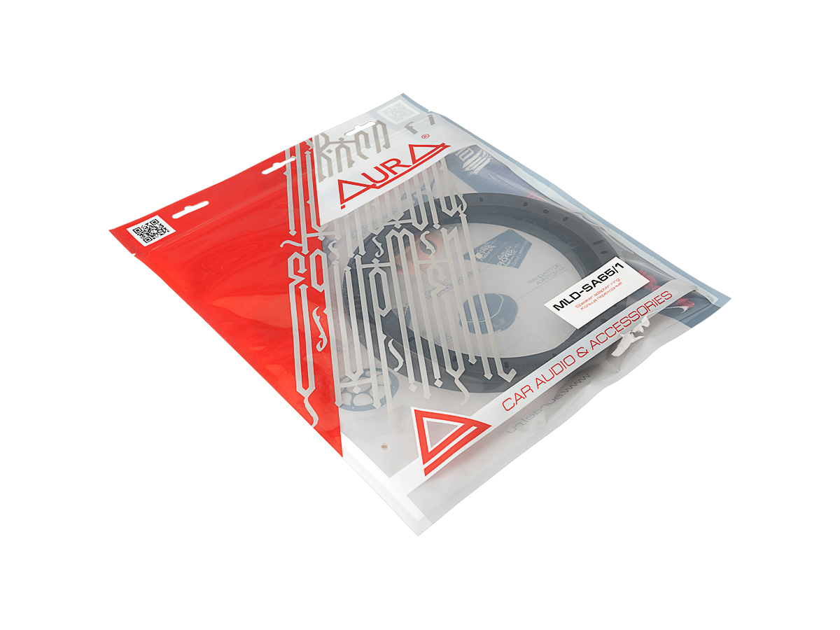 AURA | MLD-SA65/1 | Кольцо проставочное прямое 6.5", универсальное, пластик, ПАРА | превью 2