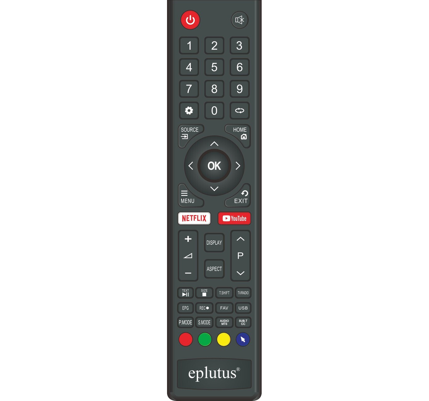 Eplutus | EP-320T2SHD  | 32", встроенный DVB-T2, USB, | превью 2