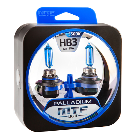 MTF | Palladium HB3 | 12V 65W комплект ламп накаливания,5400K | превью 1