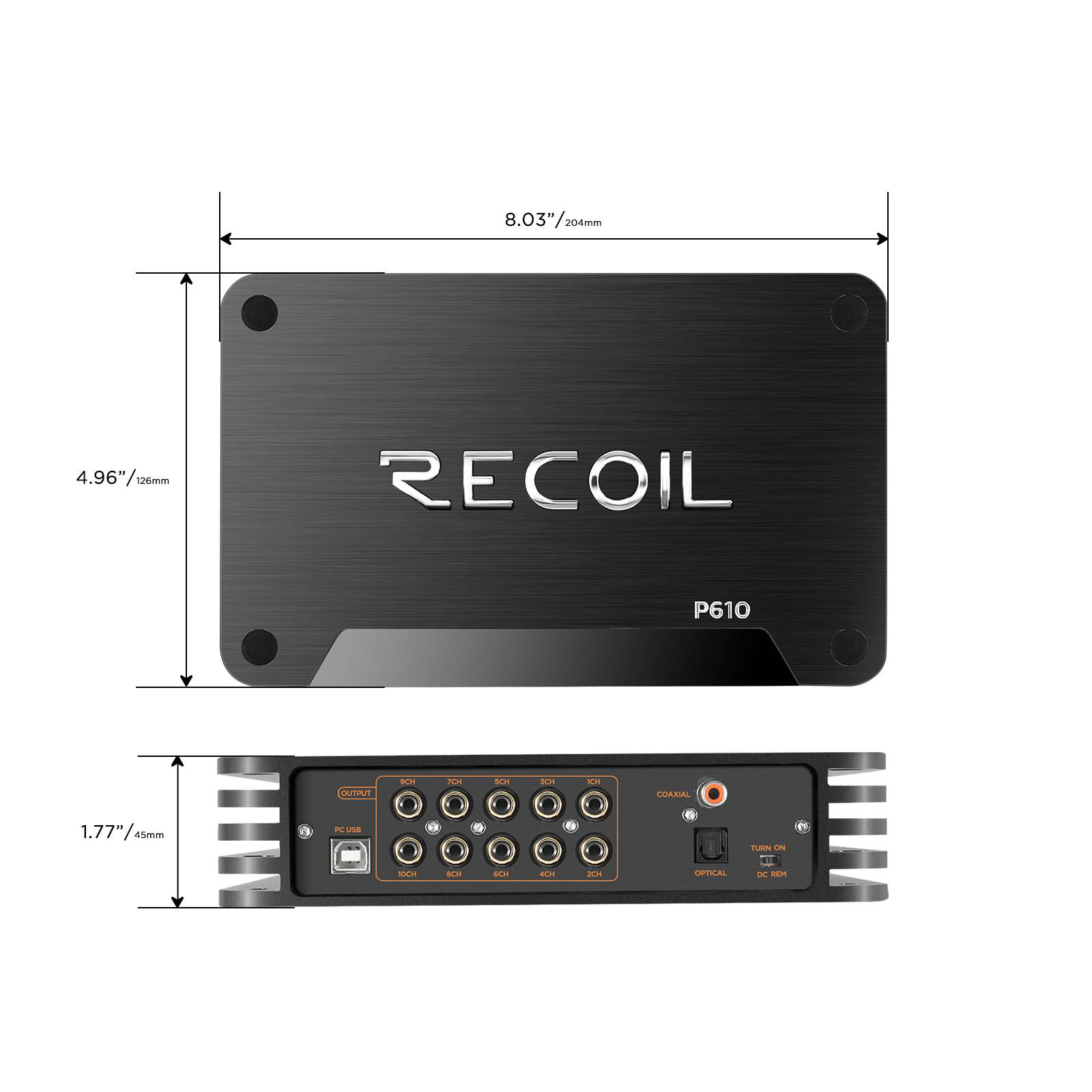 Recoil | P610 | процессор со вст. усилит.  | 6