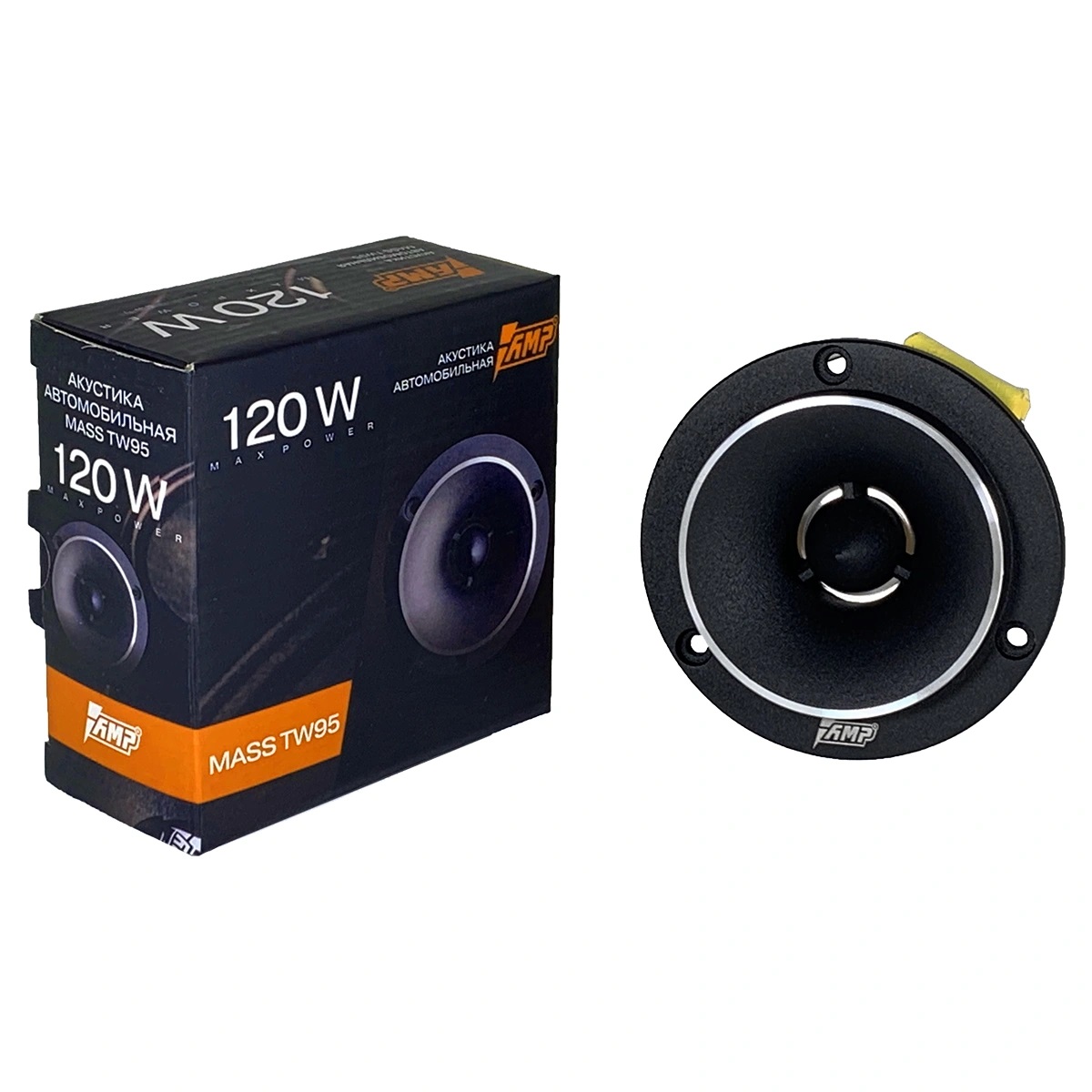 AMP | MASS TW95 | 9.5 см ТВИТЕР  60Вт/120Вт.  1ШТ | 4