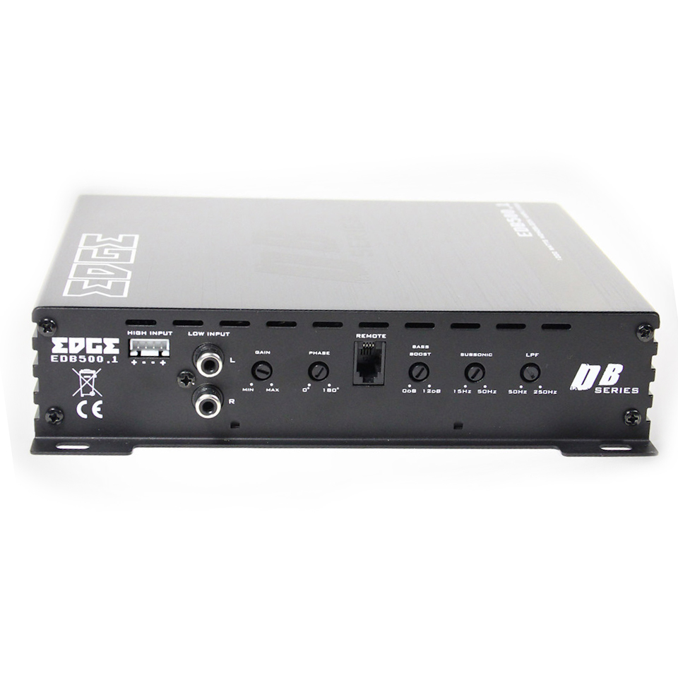Edge | EDB 500.1-E9 | Класс D, RMS 4 Ом 150 Вт.  RMS 2 Ом 350 Вт. RMS 1 Oм 500 Вт  | превью 3