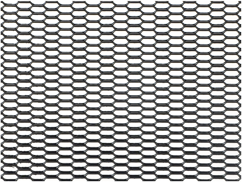 DolleX | DKS-033| Металлическая сетка декоративная 100 х 30 см, черная, ячейки 20мм х 6мм| 2