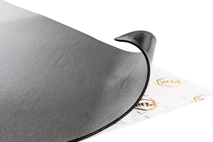 STP | Сплэн 3004 | тепло-звуко изолятор, толщина 4 мм, 0.75 м2 лист, 10 листов в упак. | 1