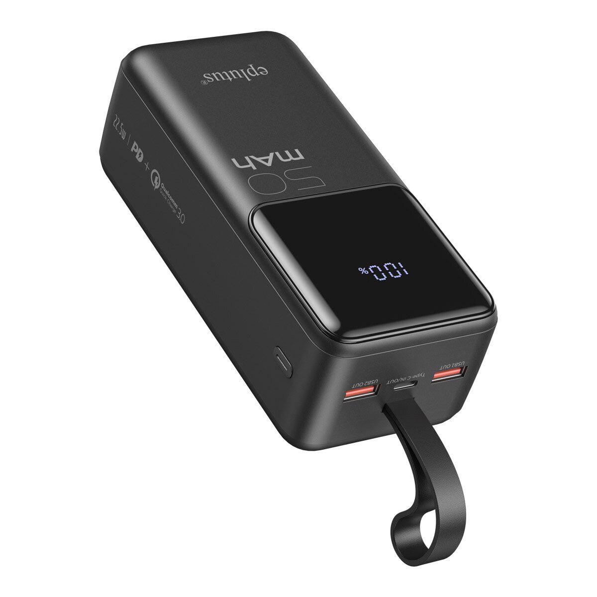 Mivo | EB-500Q | Power Bank 50000 мА⋅ч для зарядки телефонов, смартфонов, Индикатор заряда | 2