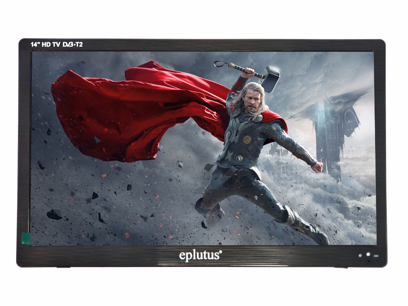 Eplutus | EP-147TD Black  |  14" встроенный DVB-T2, USB, внутренний аккумулятор  | превью 1