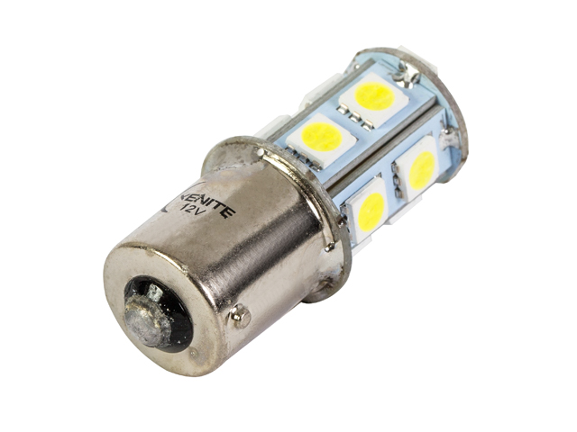 XENITE |  P21W  BS137 | 13SMD +50% Диодная лампа с цоколем, 200Lm 5000K, белая уп.2шт | превью 3