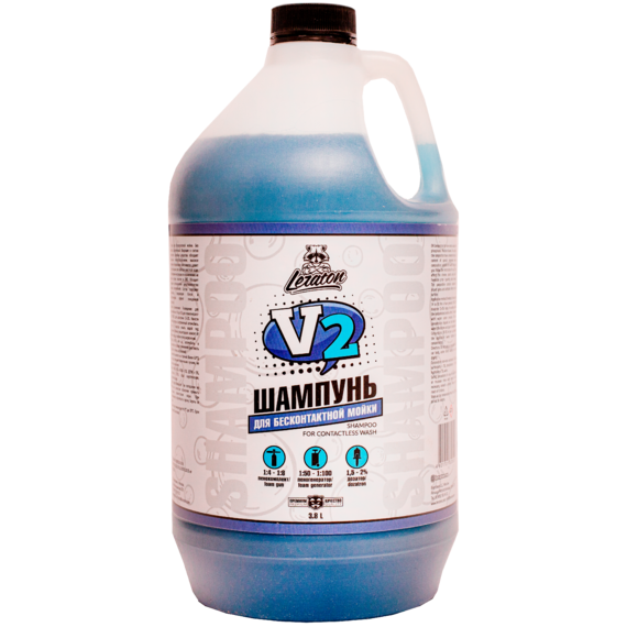 LERATON | V2 | Шампунь для бесконтактной мойки LERATON V2 3,8л | 1