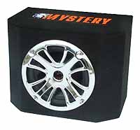 Mystery MBB-302A 400W.12 активный. закр.черн.ящик хром.сетка ДУ