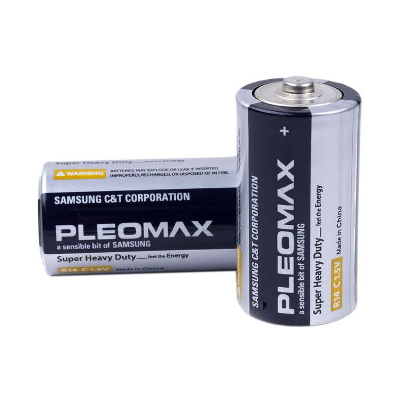 SAMSUNG | R14 | Батарейка SAMSUNG PLEOMAX 2шт. ЦЕНА ЗА 2 шт.| превью 2