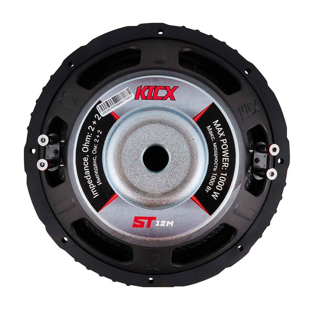 KICX |  ST 12M | 12" 2+2 Om 350 Вт RMS,  | 5