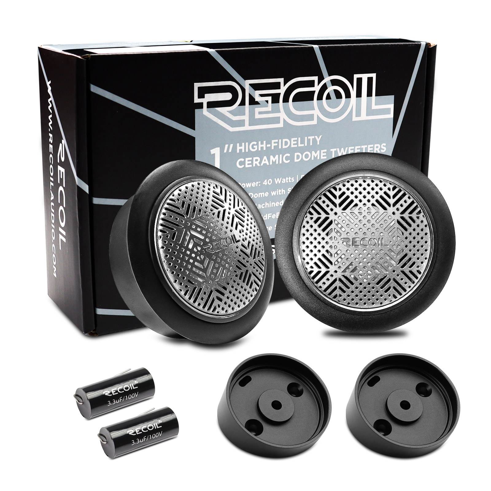 Recoil | Твитеры RDT1 | высокочаст. керамический купол, 4Ом, 1700 - 20000 Hz,  | 8