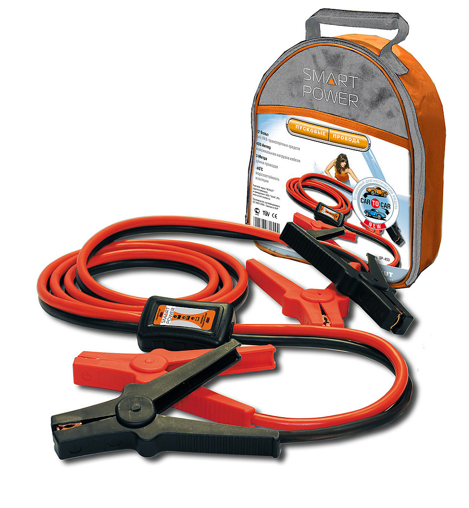 BERKUT | SP-400 | Стартовые провода  с тестером 400Am,3 метра | превью 2