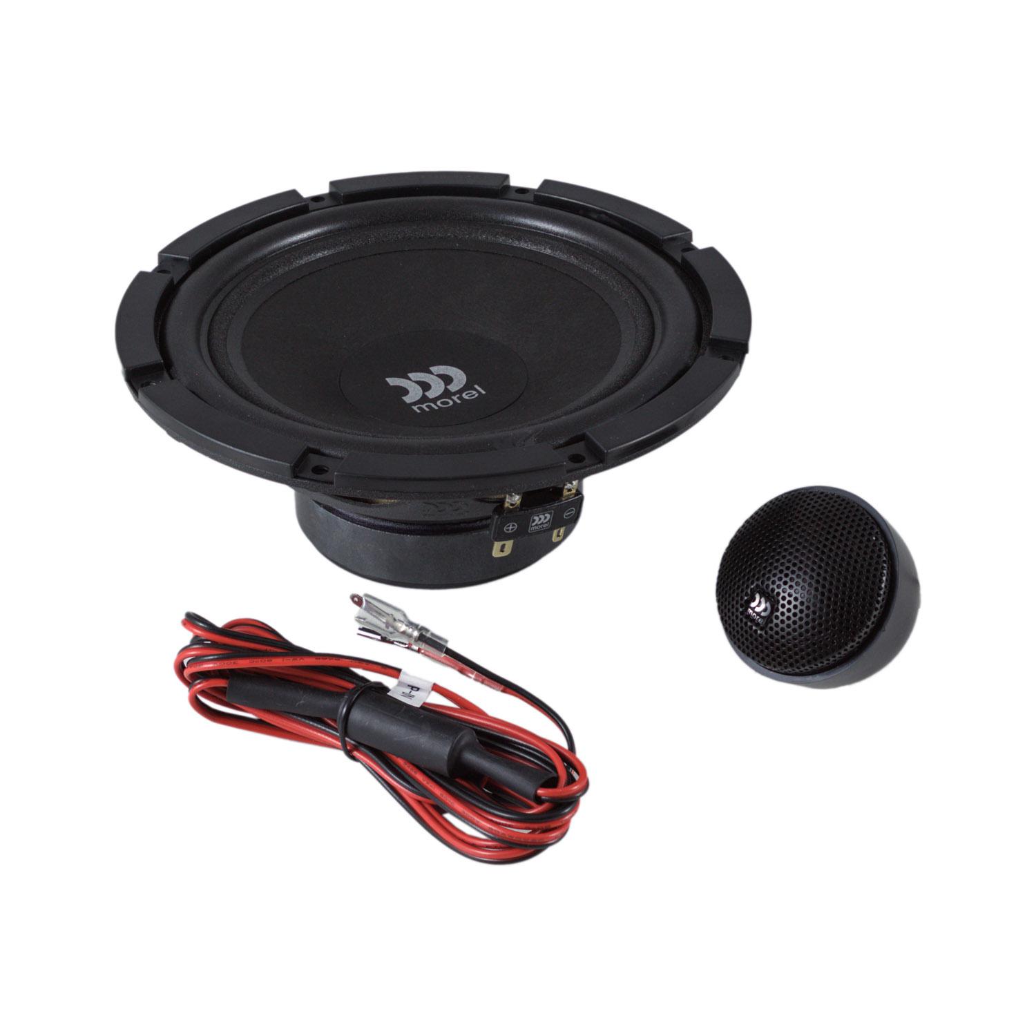 Morel | MAXIMO 6 MKII | 2-комп 165 мм / 6,5" 90/180 Вт. 4 Ом. 60 - 22000 Гц. 92 дБ. Без Сеток | 1