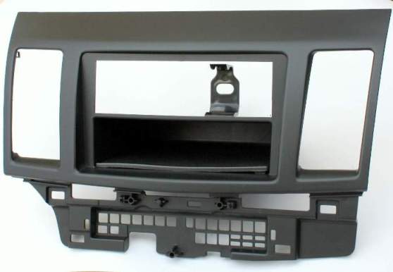 Incar | RMS-N08 | Рамка магнитолы 1DIN для Mitsubishi Lancer X 08+ | 1