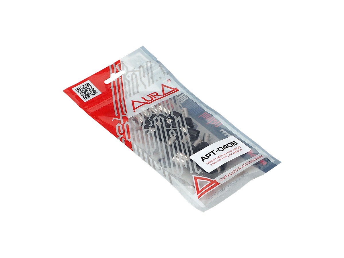 AurA | APT-040B | Гильза силовая, 4Ga (21мм2), ЧЕРНАЯ, комплект 20шт., Nickel | превью 2