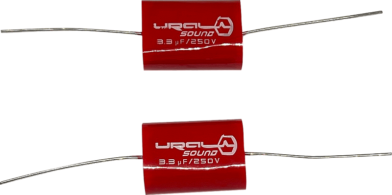 Ural | УРАЛ КП-ТТ 3,3 мкФ/250В | Конденсатор 2шт., Емкость: 3,3 мкФ, Рабочее напряжение: 250 В | превью 3