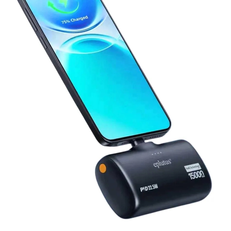 Mivo | EB-150T | Внешний mini аккумулятор 15000 mAh Порт USB Type-C  | превью 2
