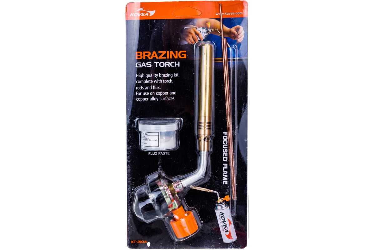 Газовая горелка | 2104 | Газовая горелка, удлиненное сопло для пайки с припоем №2104 | превью 3