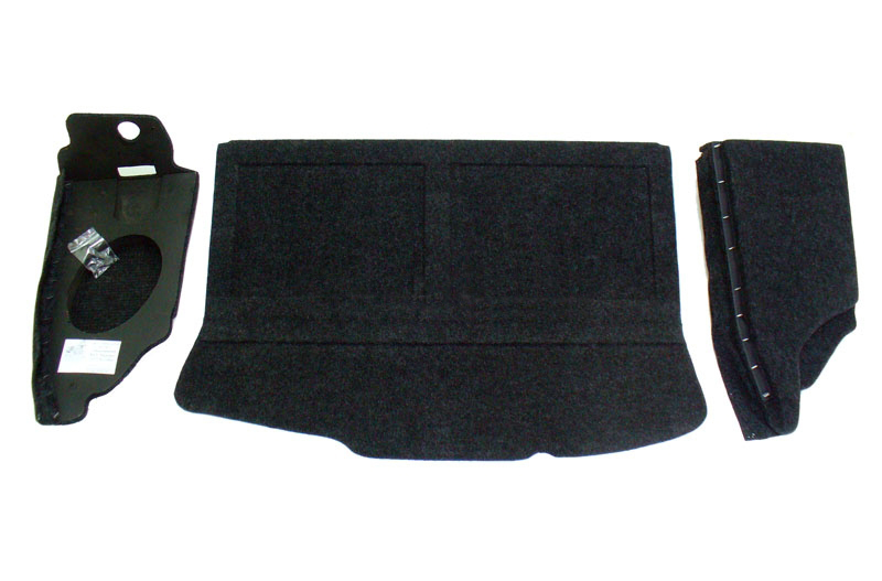 АВТОБЛЮЗ | Полка д/Лада-Приора ХЕТЧБЕК | Акустическая полка Люкс с боковинами | 1