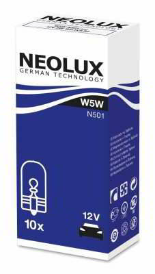 NEOLUX  W5W | N501  | Лампа W5W  5W 12V уп.10шт. | превью 2